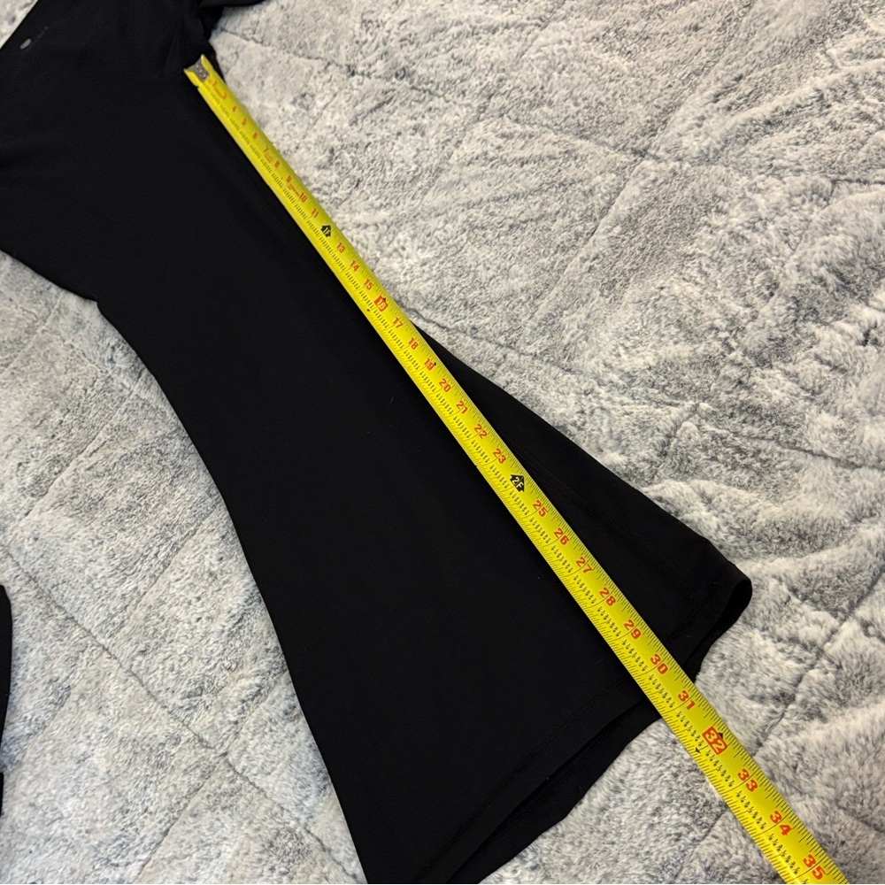 Lot of 3 Yogalicious Stretch Black Flared Crisscross Waist Yoga Pants - L - Picture 9 of 11
